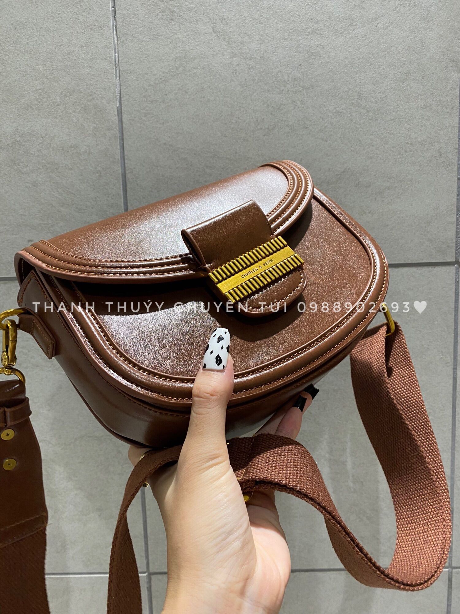 Siêu phẩm túi CK dáng bầu🤍🤎 Ảnh, clip thật