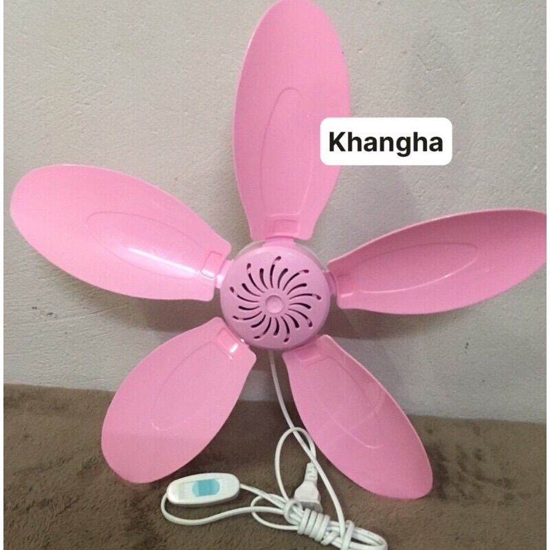 Quạt Trần màn mini 5cánh 42cm, quạt treo tường