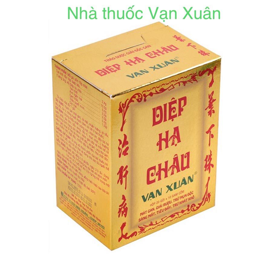 Trà diệp hạ châu giải độc gan
