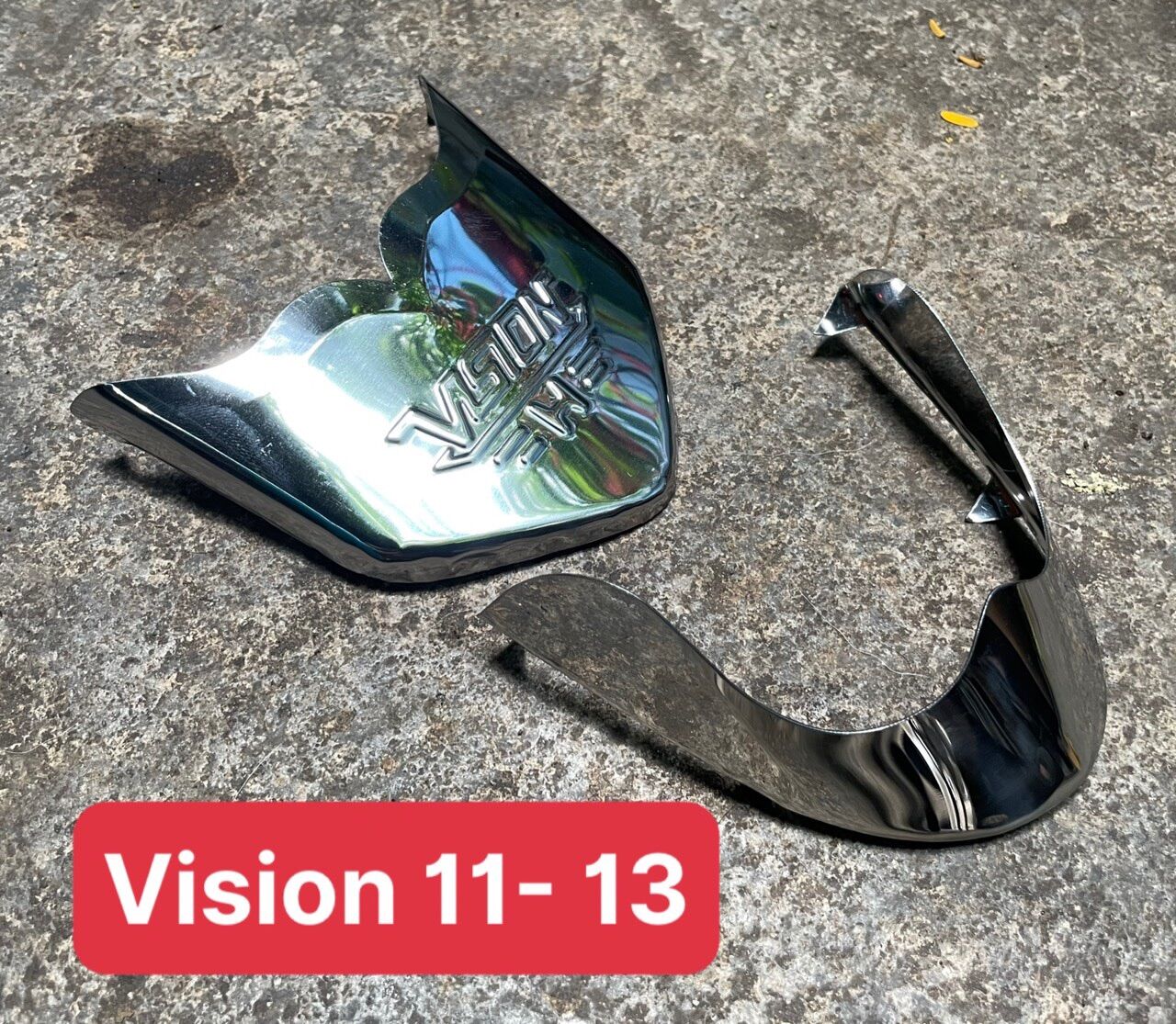 BỘ MỎ ĐUÔI DÈ INOX VISION 2011 - 2013