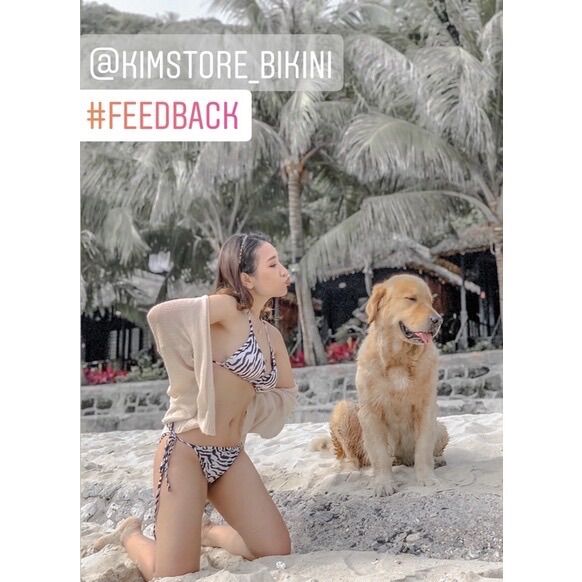 Bikini sọc ngựa vằn kèm ảnh thật và feedback