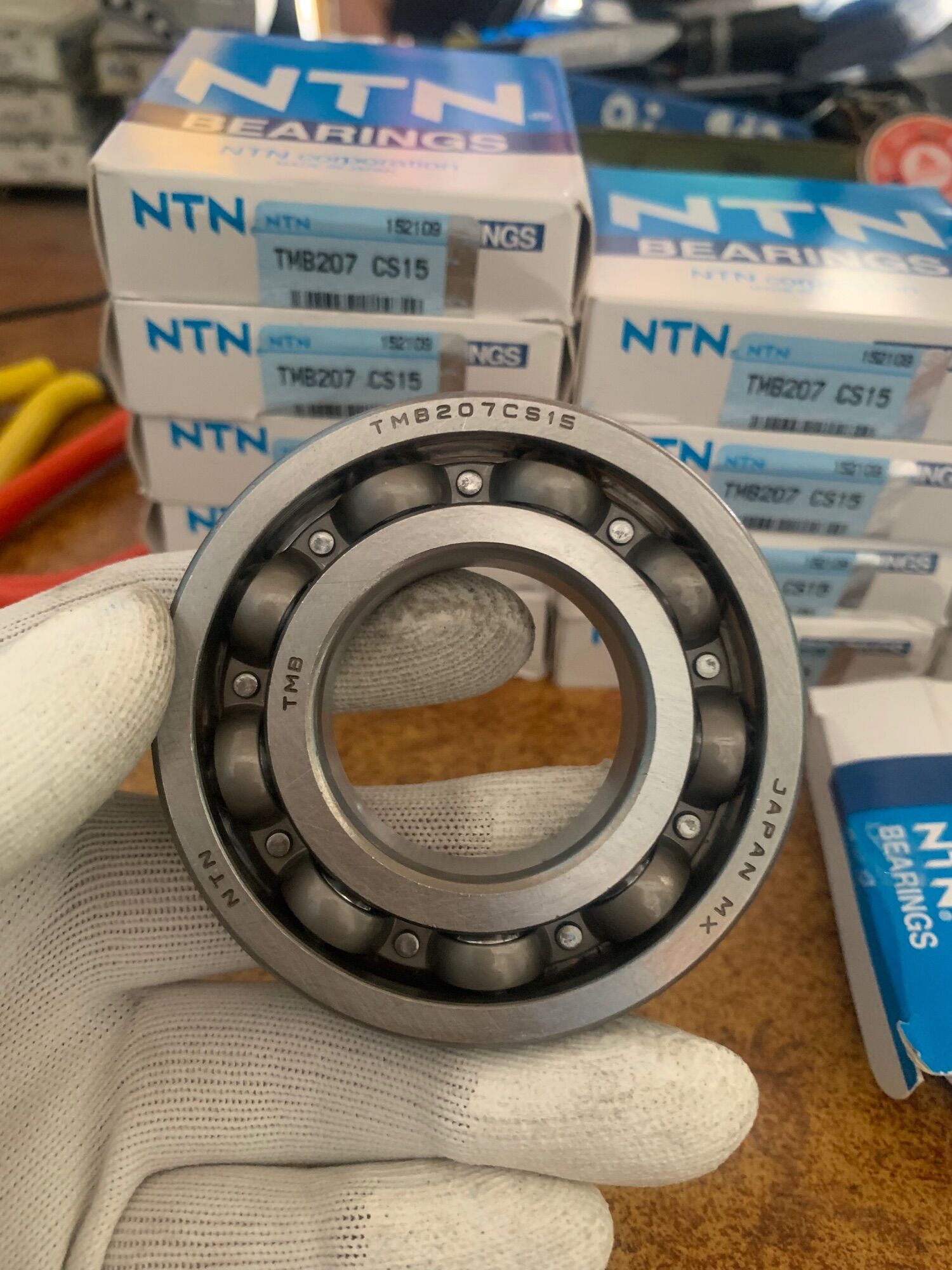 [CHUYÊN DỤNG] Vòng bi bạc đạn Nhật NTN 6207 (TMB207 CS15) dày 15mm