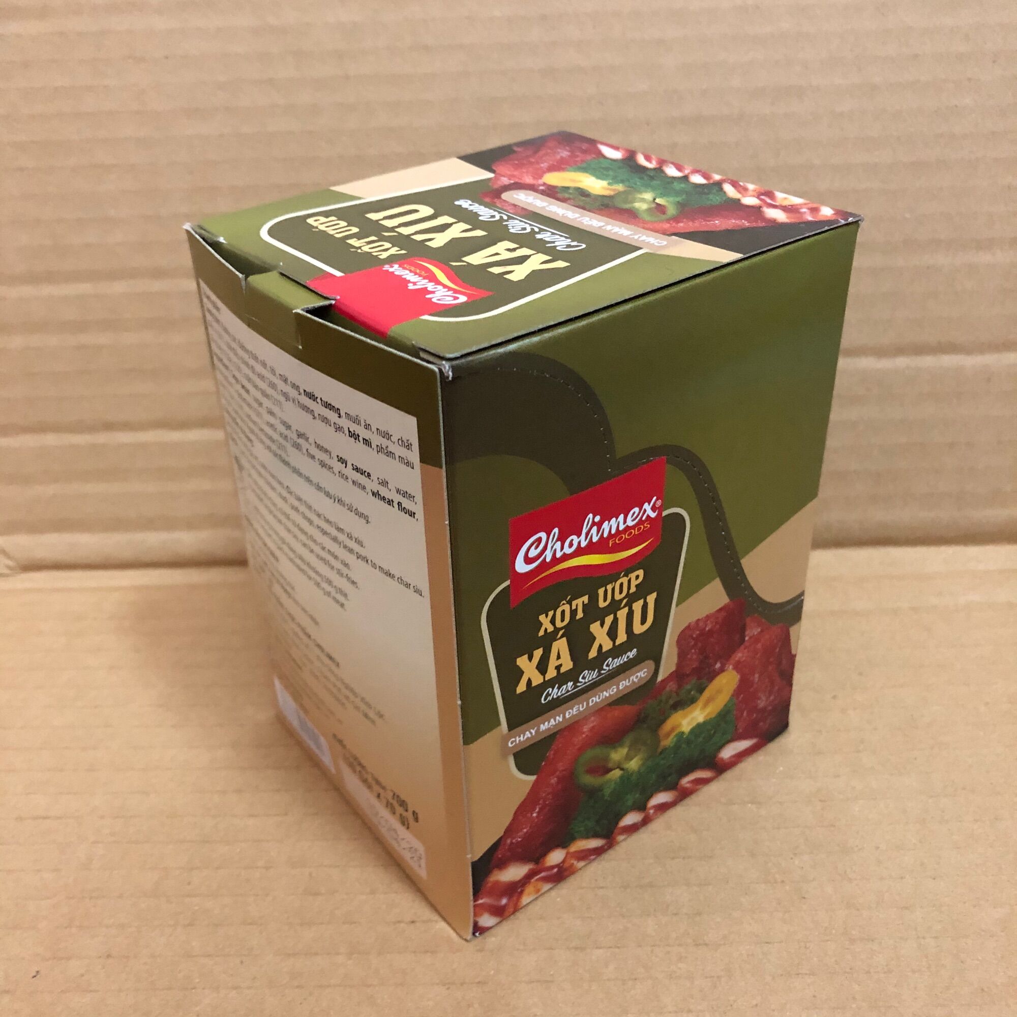 [10 Túi x 70g][Ko Hộp] Xốt Gia Vị Xá Xíu Cholimex