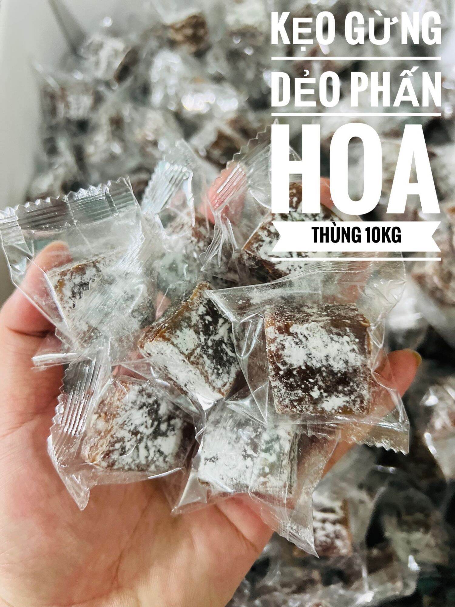 KẸO GỪNG DẺO NGUYÊN PHẤN 500g