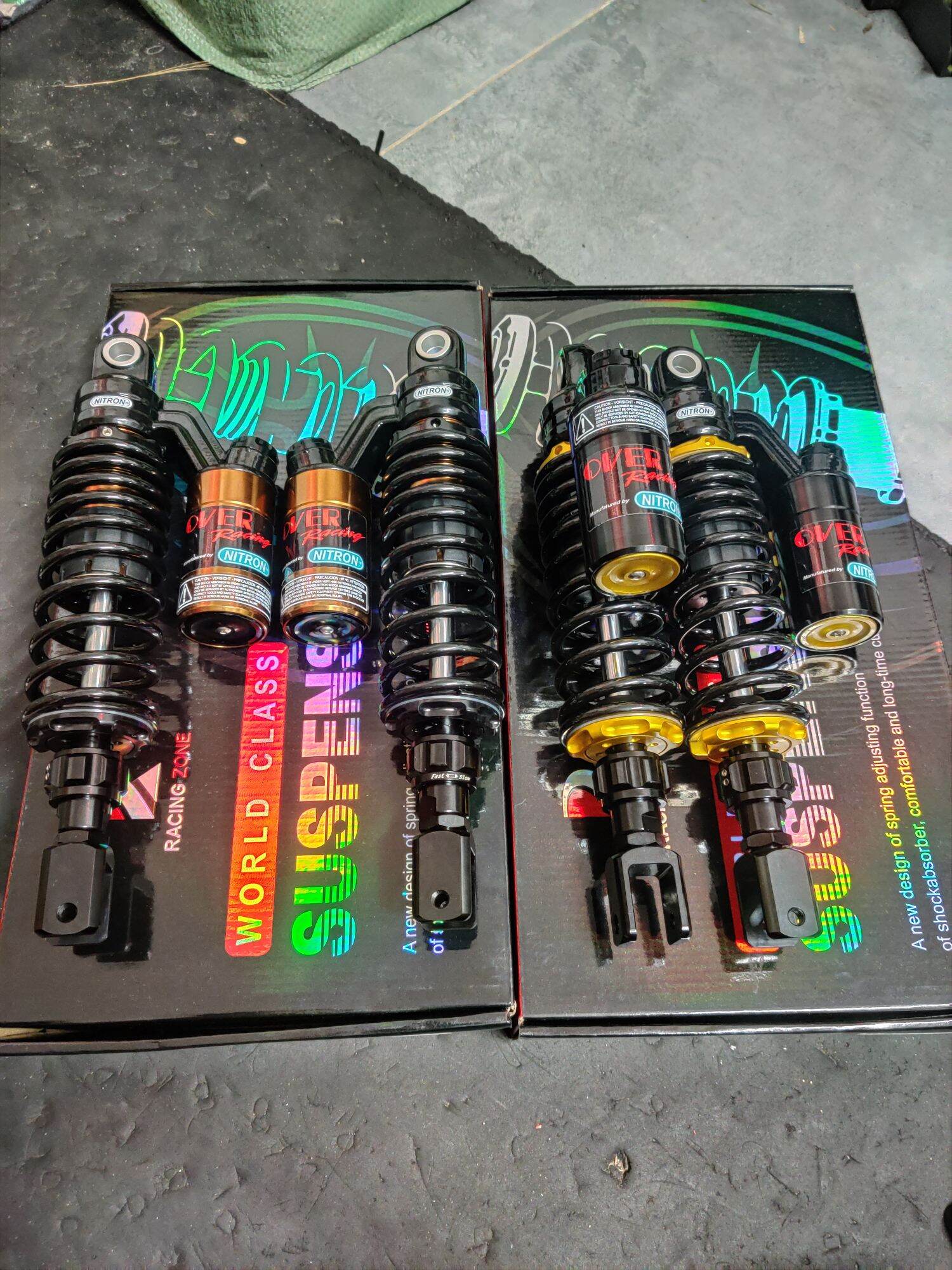 🍑2024🍑 phuộc sau nitron tăng chỉnh thật gắn ab airblade nouvolx nouvosx nouvo6 shark pcx dylan impulse nvx feliz sh ý....
