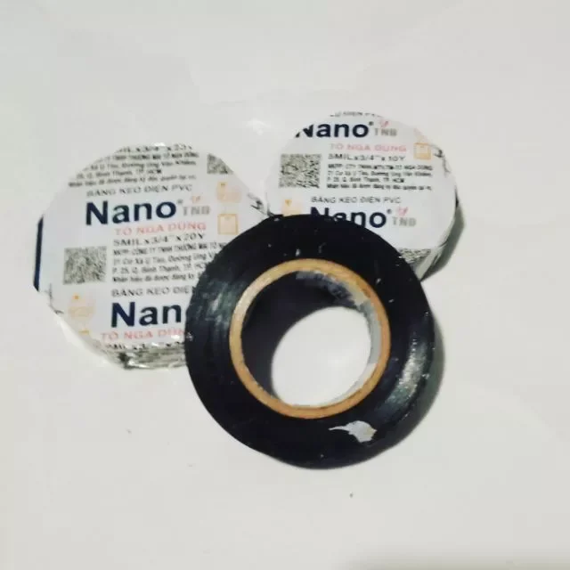 Băng keo cách điện màu đen NANO