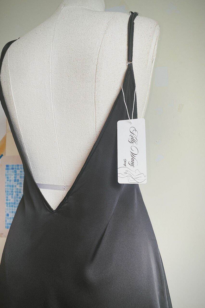 [HCM]Váy ngủ lụa satin cao cấp ( freesize 40-58kg)