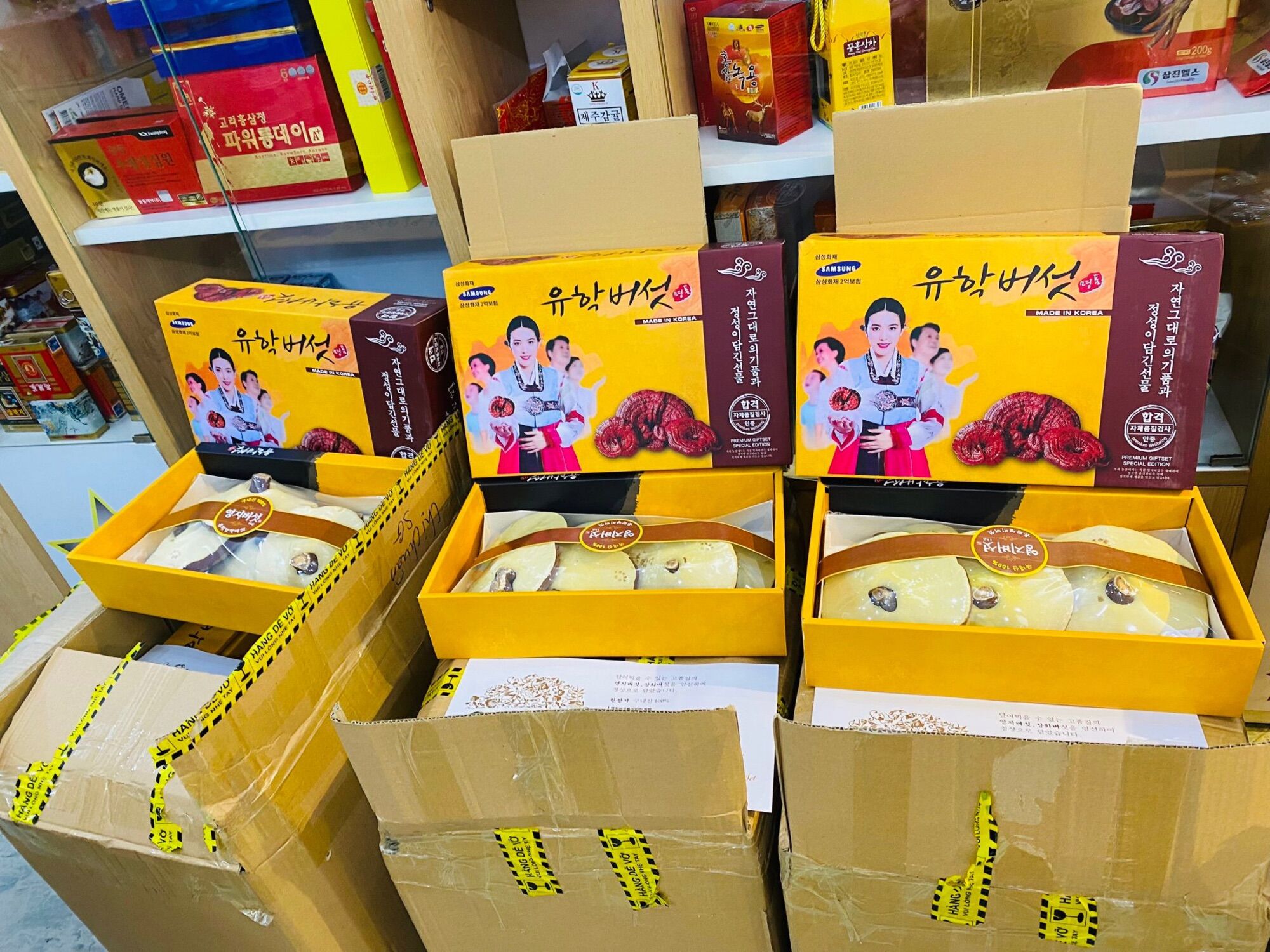 Nấm Linh Chi 3 Cô Gái Hàn Quốc