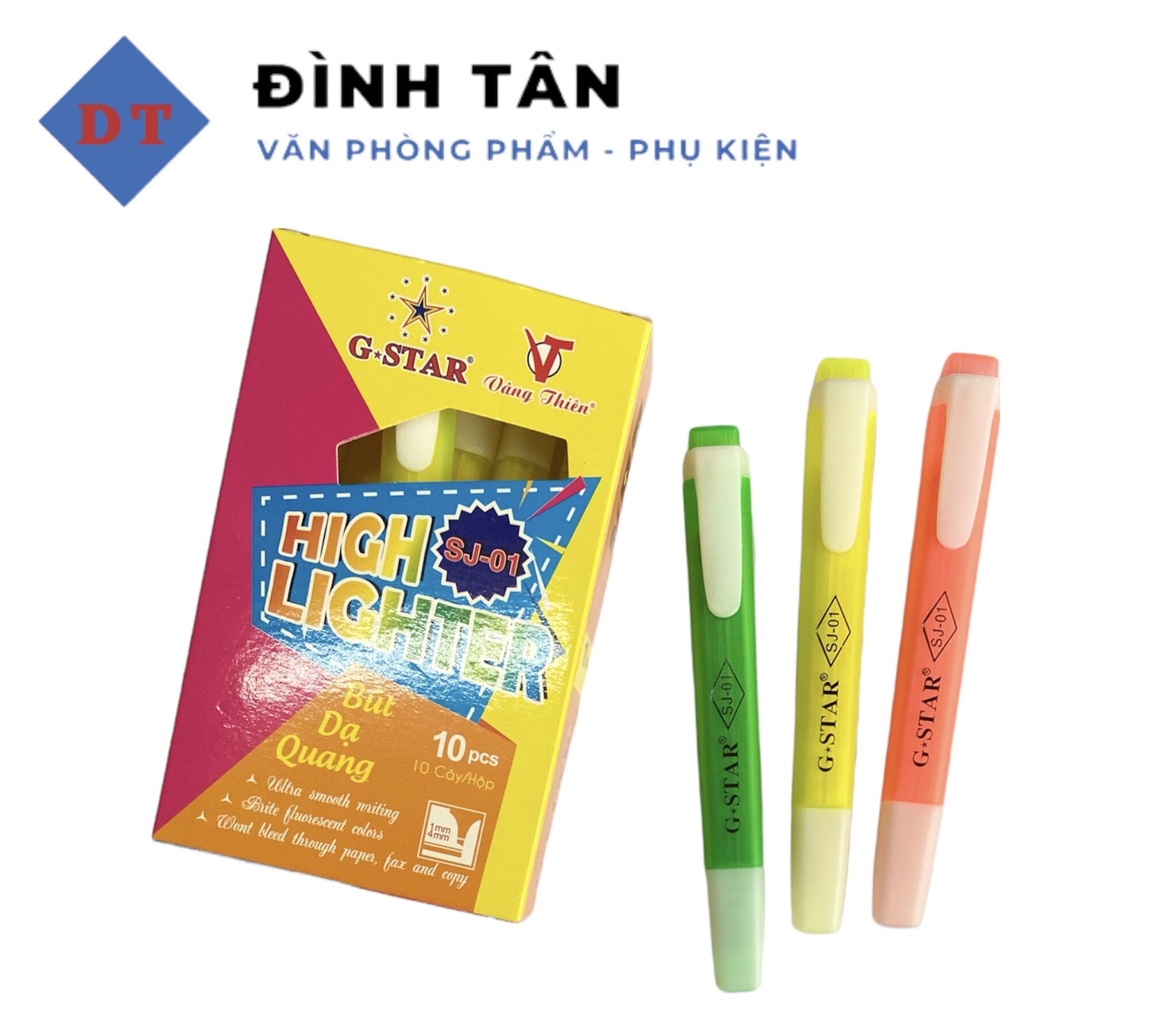 Bút dạ quang gstar sj 01 - bút highlighter