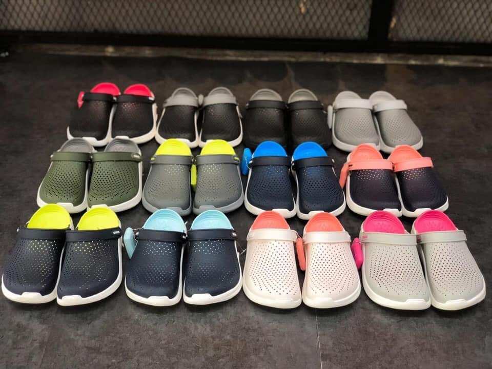 Sục Crocs Literide cho cả Nam và Nữ_ Cam kết hàng chính hãng