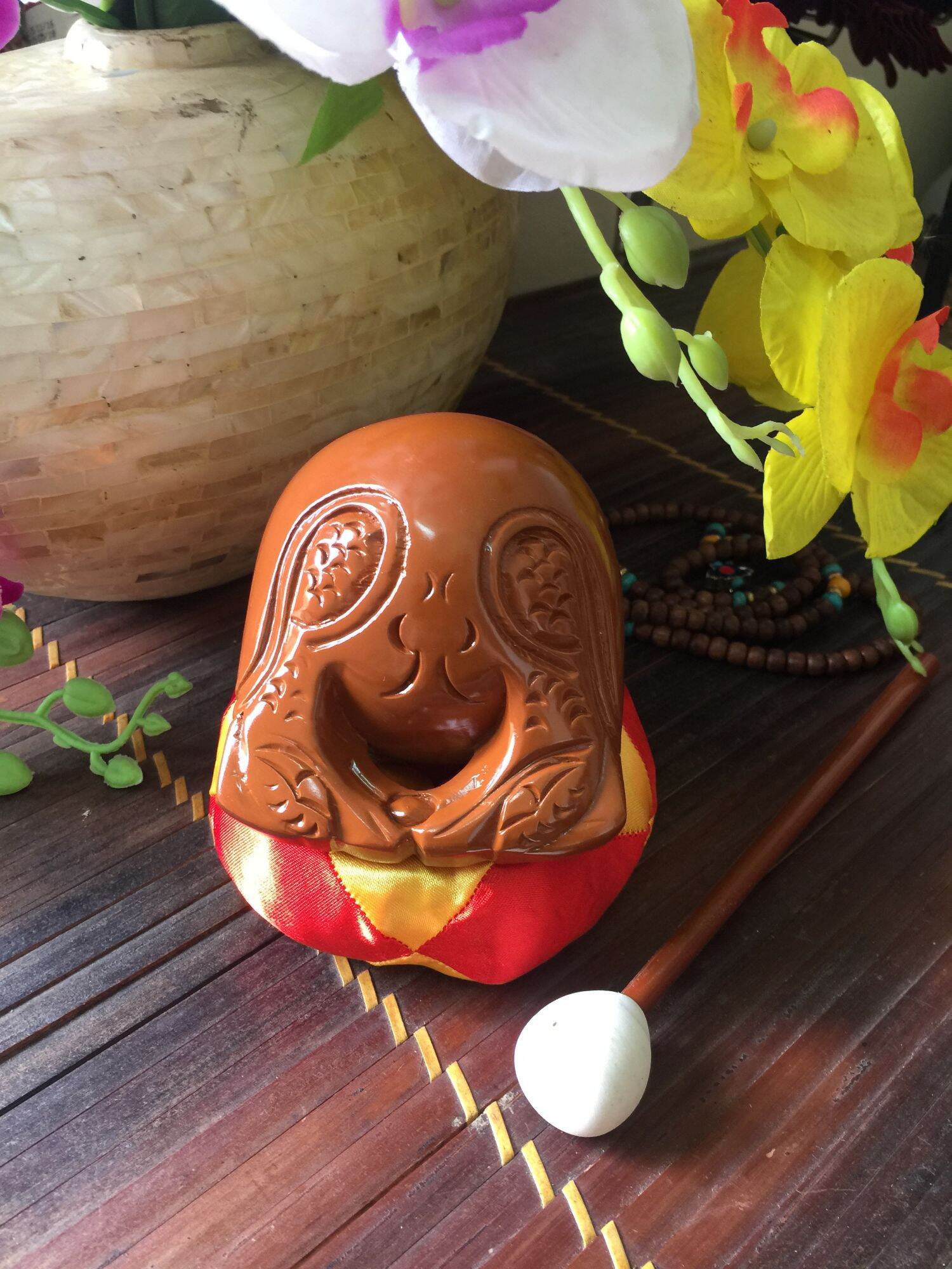 Mõ gỗ long não Đài Loan ( 4in = 10cm )