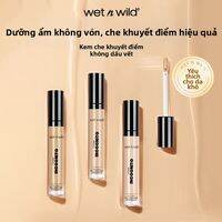 wetnwild | Kem che khuyết điểm lâu trôi giúp làm sáng và che giấu quầng thâm mắt, vết mụn, đốm nâu và rãnh lệ