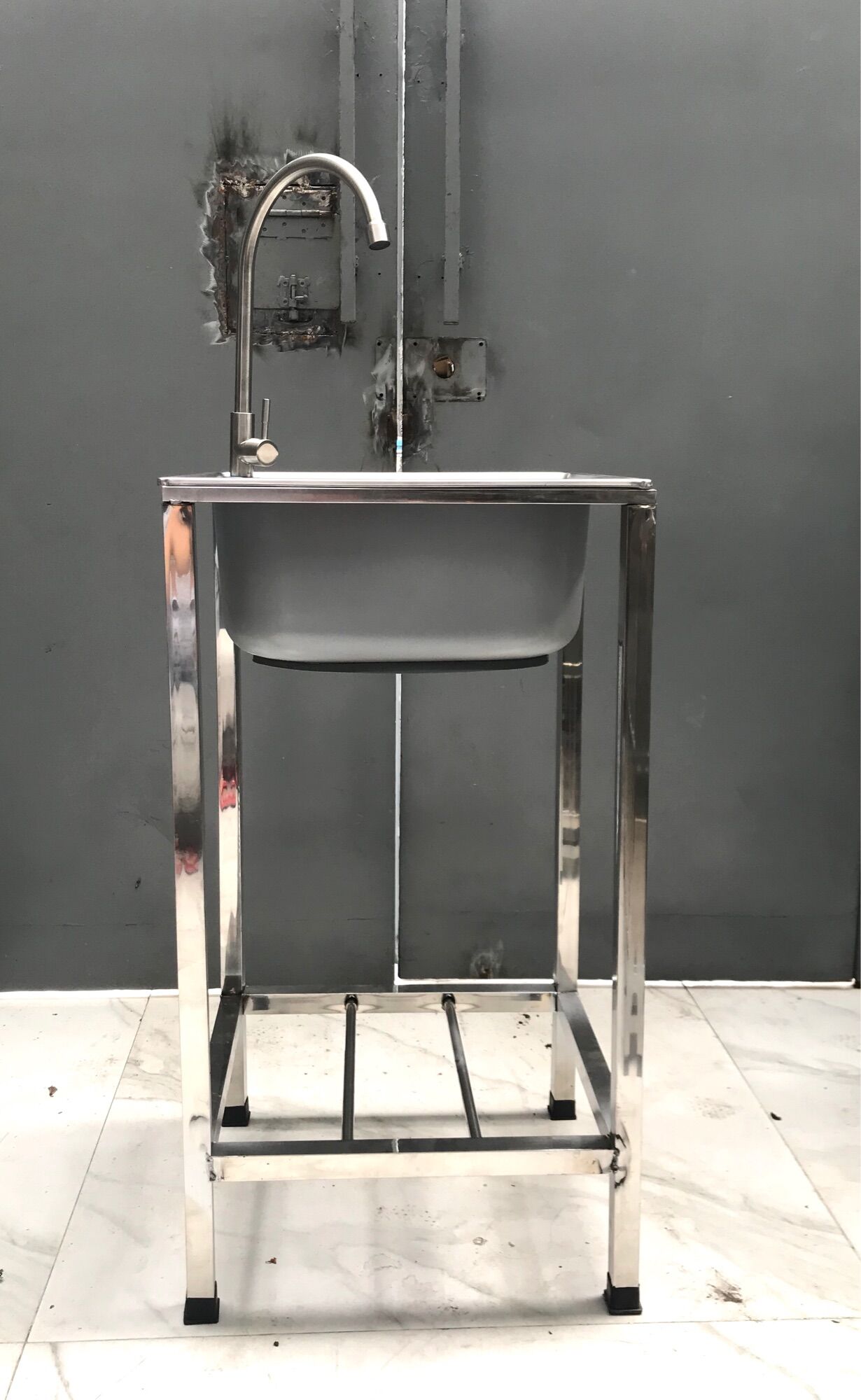 BỒN RỬA CHÉN 1 HỘC NGUYÊN BỘ 3742