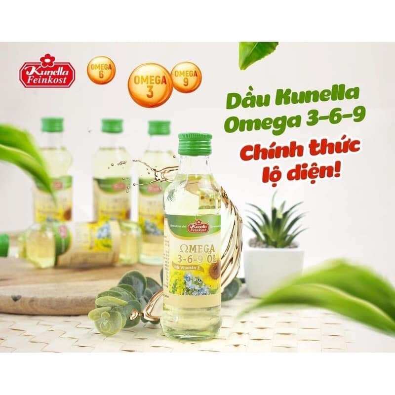 Dầu hạt ép lạnh Omega 3-6-9 Kunella Đức