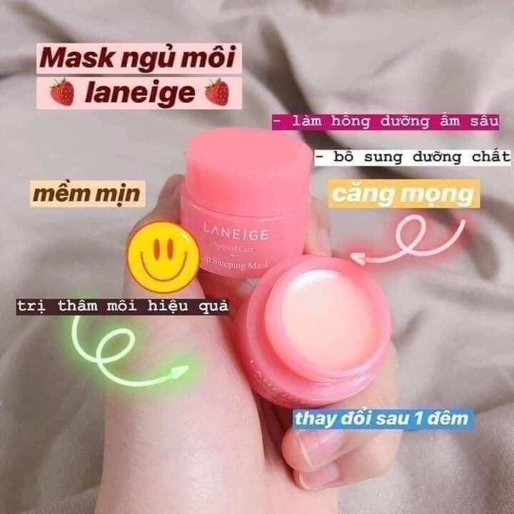 Dưỡng môi Laneige Mask ngủ môi