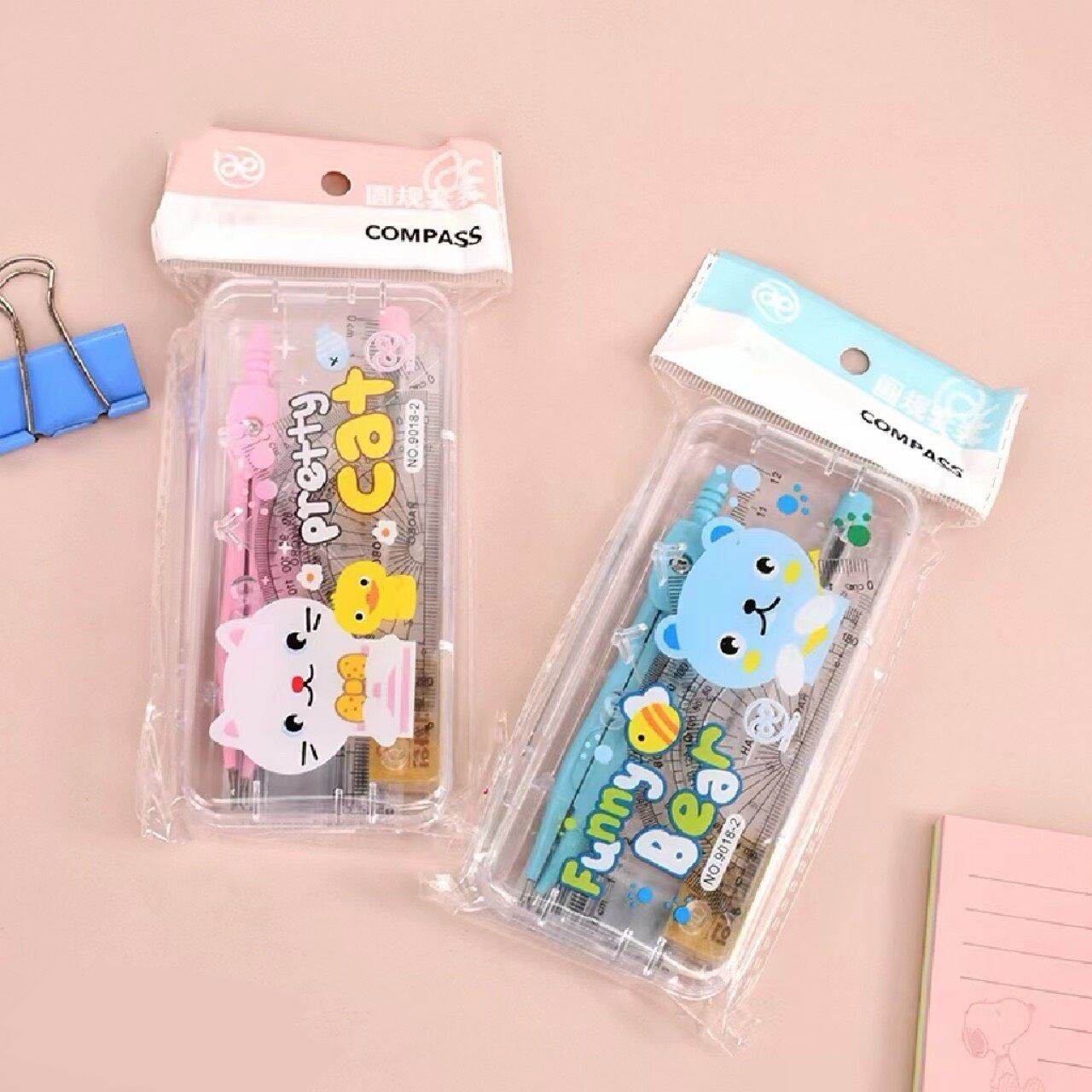 Compa 9018 + kèm thước/ Compa 9301