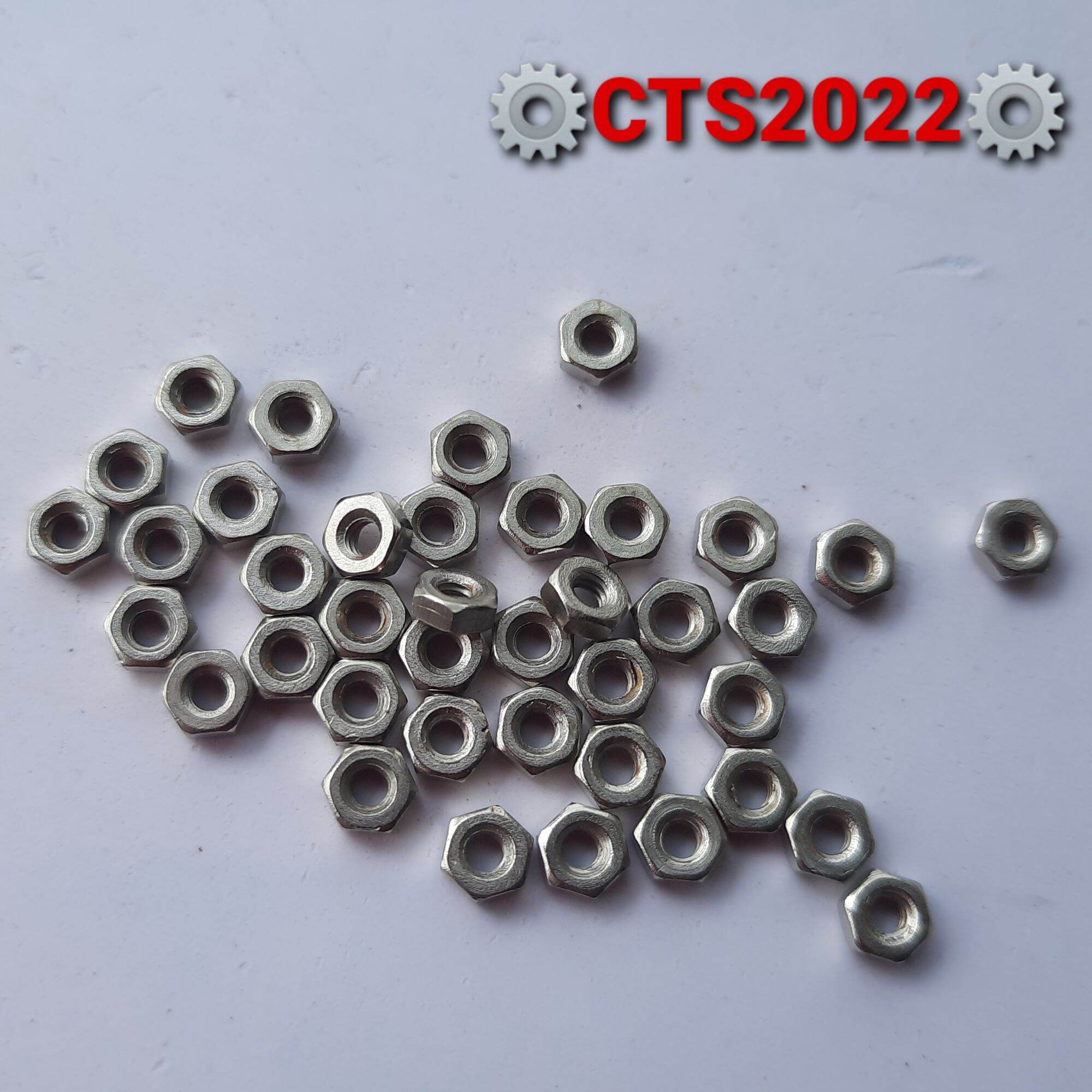 3 Đai ốc (Tán) M2/3/4 các loại