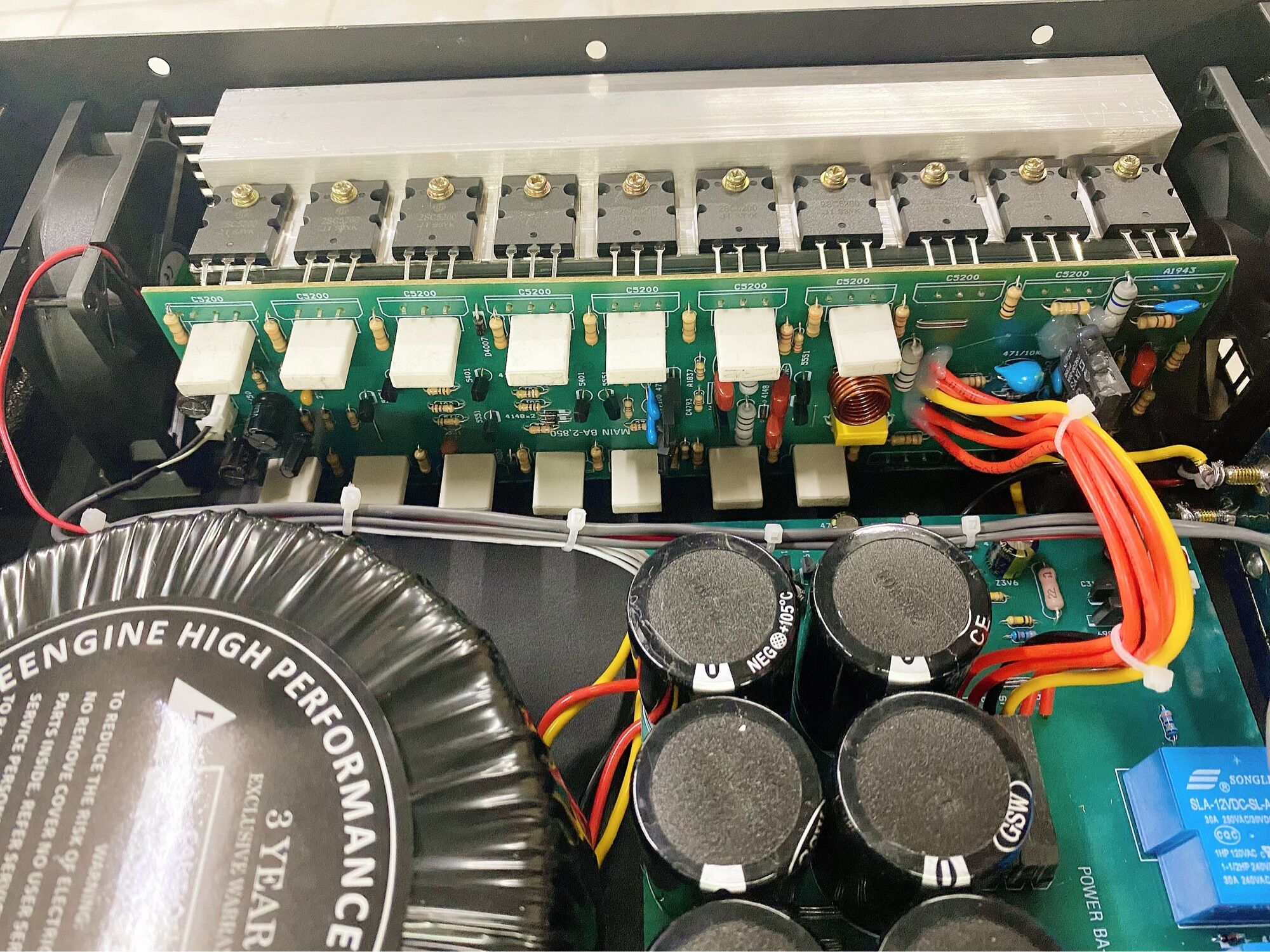 Cục đẩy công suất 40 sò bù áp