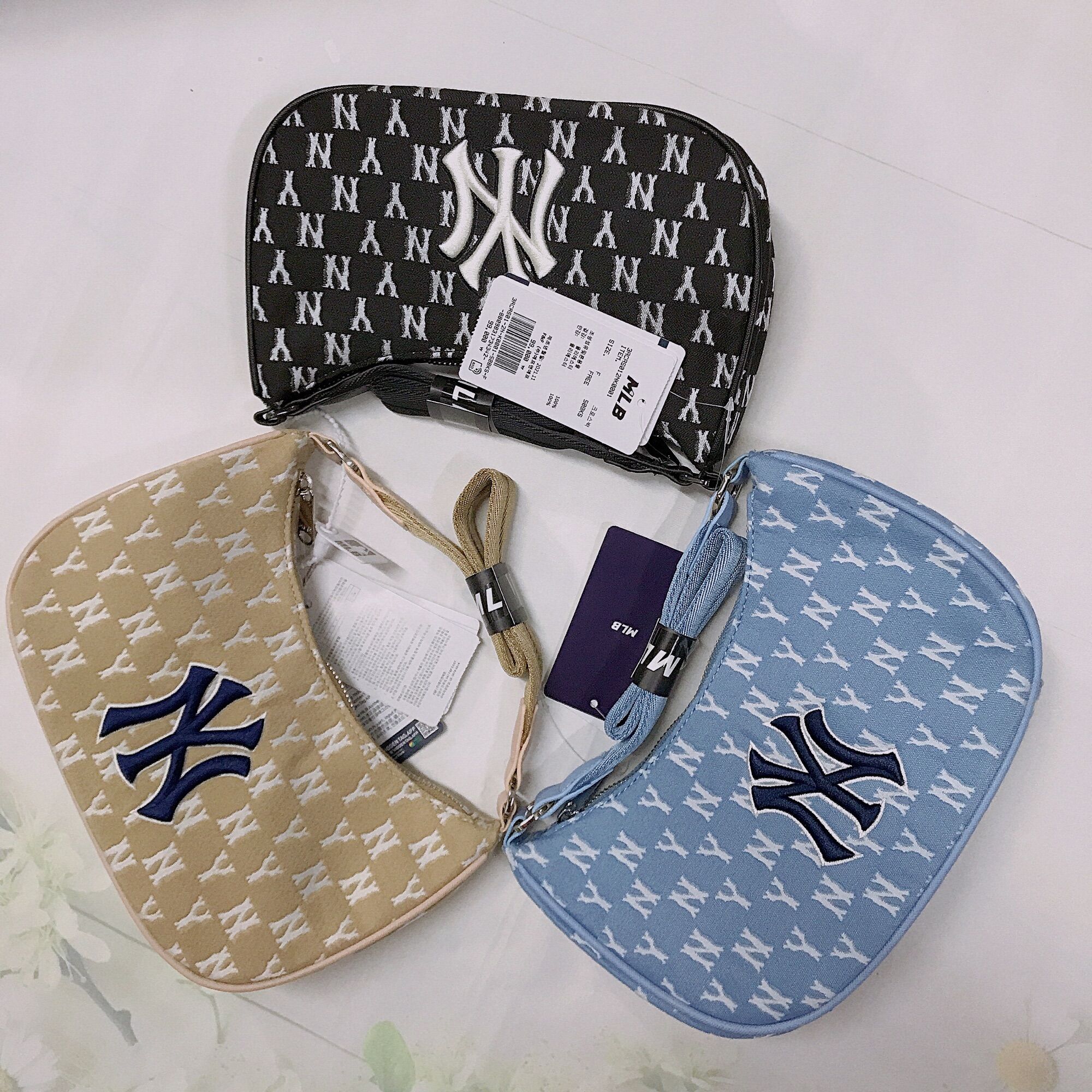 Túi kẹp đeo vai/kẹp nách MLB chính hãng TQXK