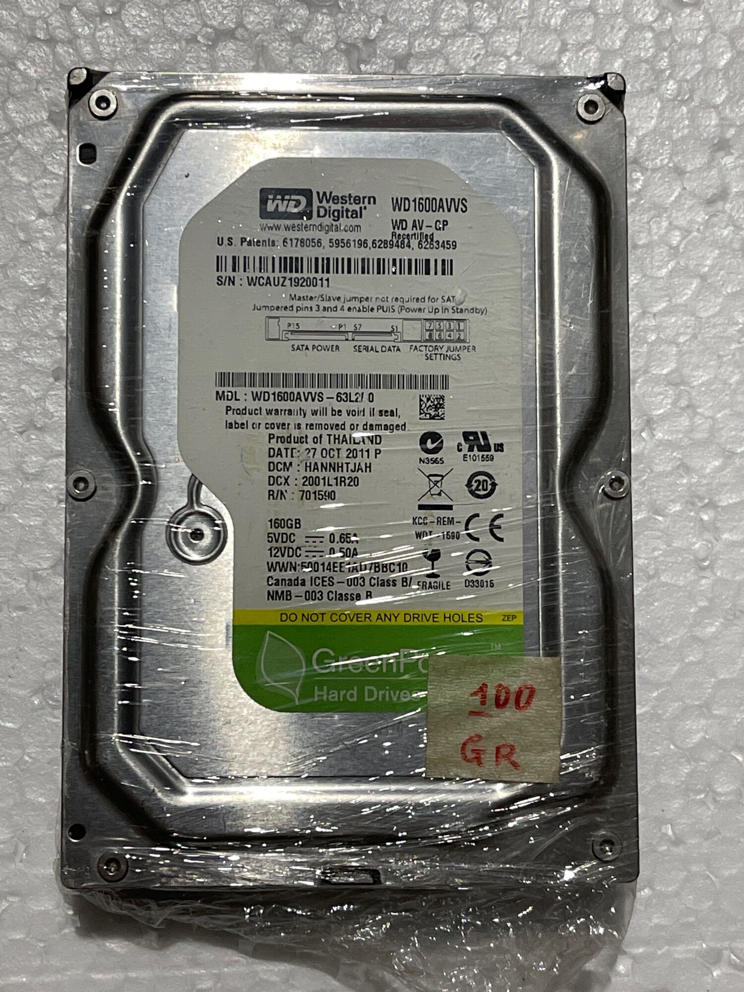Ổ Cứng HDD SATA 160Gb 160G SATA dùng cho PC Sức khỏe GOOD