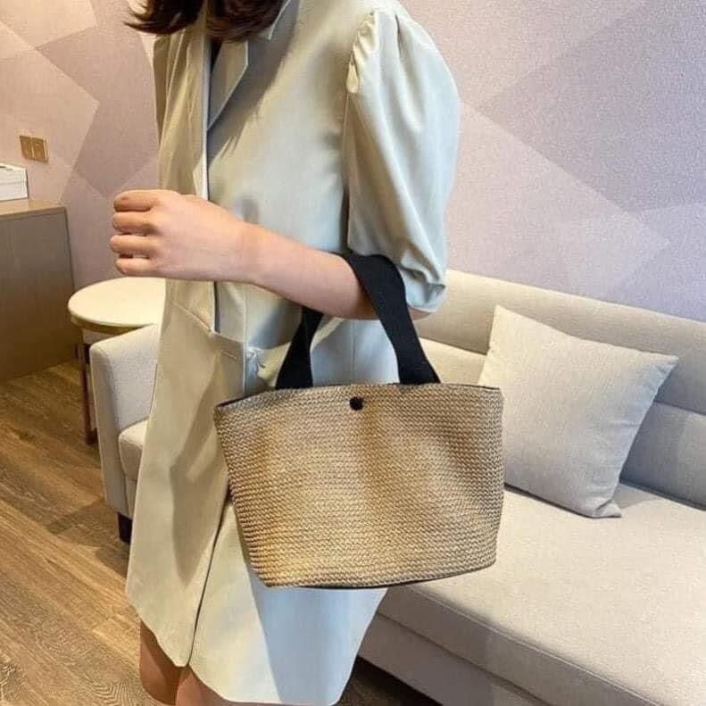 Túi cói mini đi biển