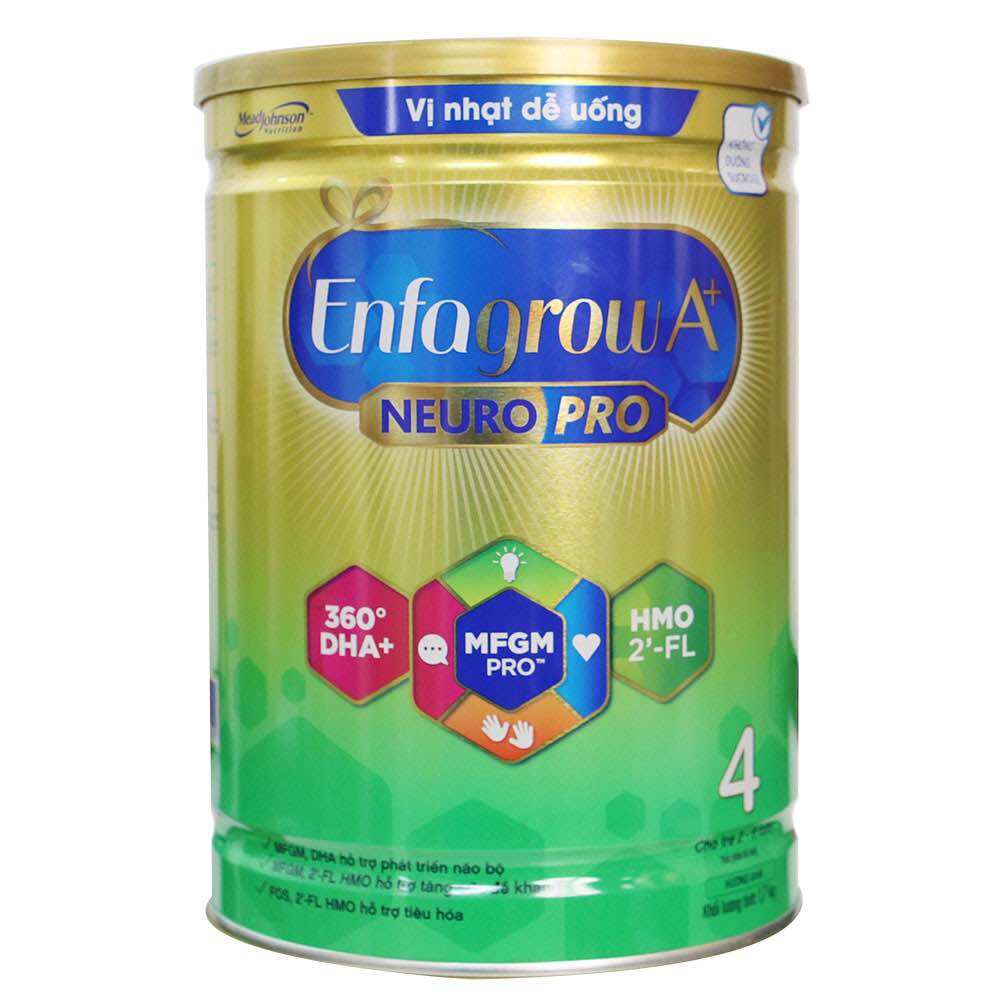 Sữa bột Enfagrow A+ neuropro số 4 1,7kg vị nhạt