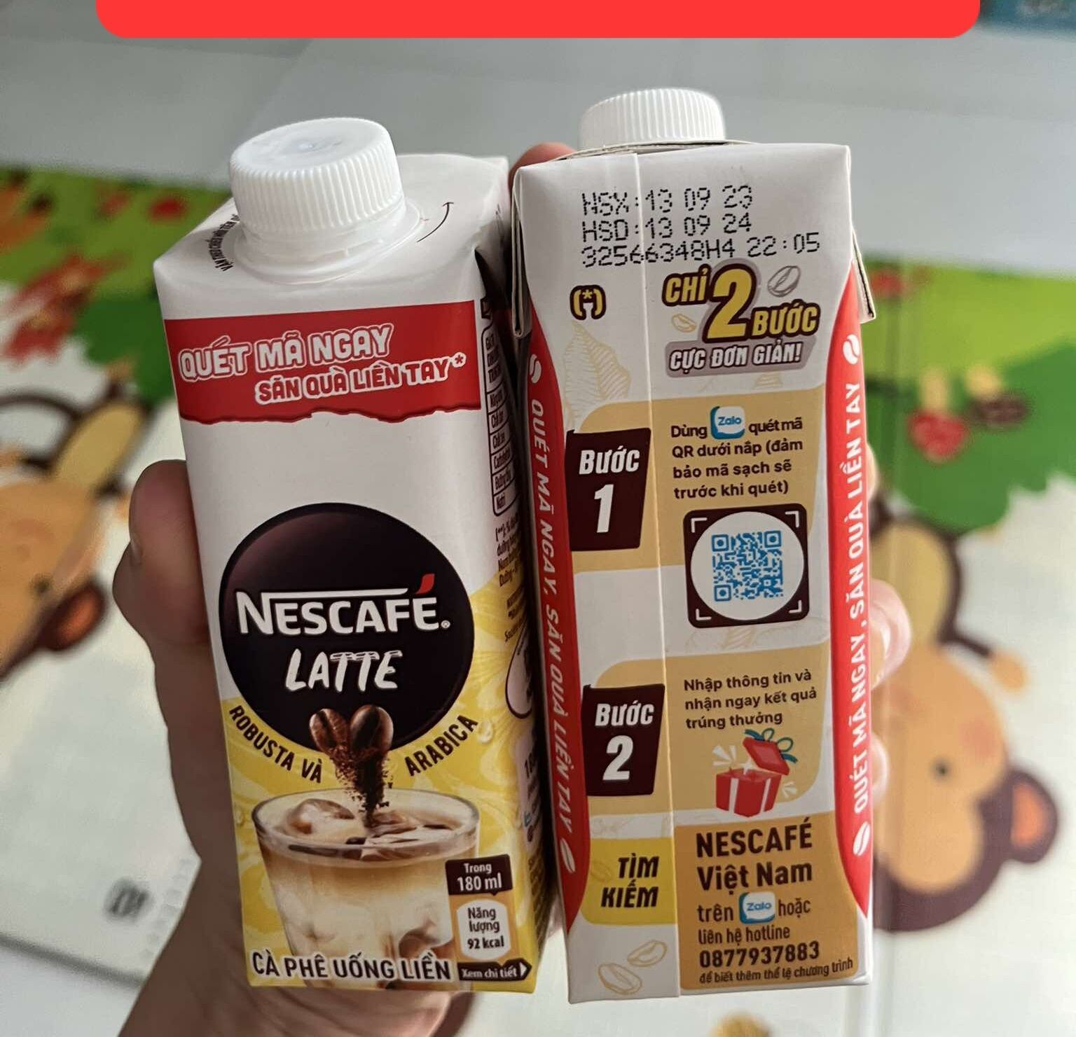 Thùng 24 lon netsle cafe uống liền 170ml date t6/2025