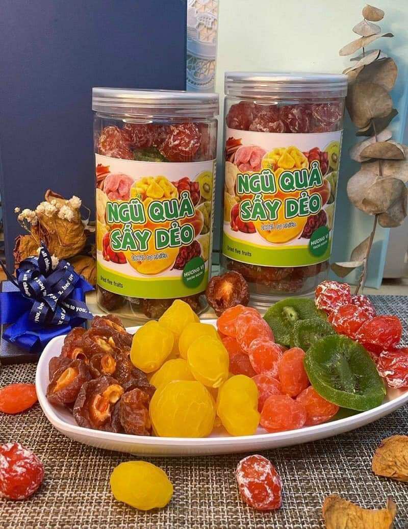 Xí muội mix 5 vị 500g