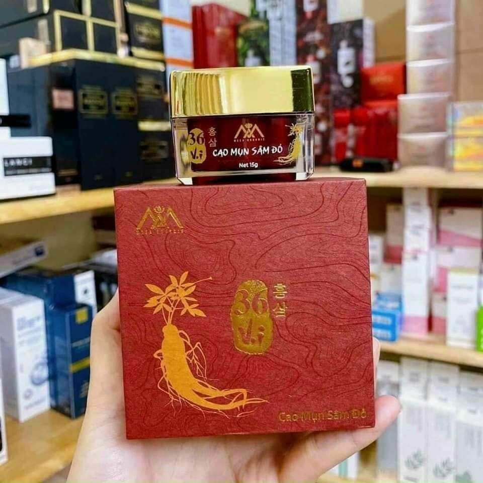 CAO MỤN SÂM ĐỎ 36 VỊ Chính hãng 100%