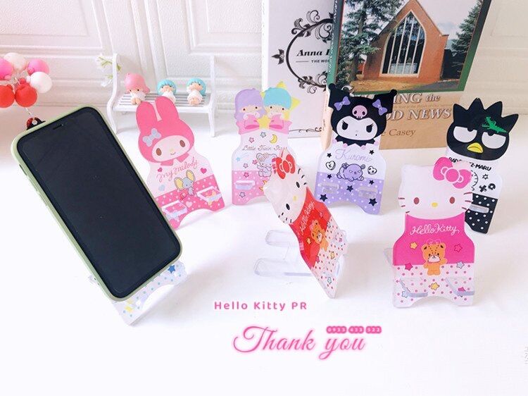 Giá đỡ điện thoại Hello Kitty - Doremon Doraemon