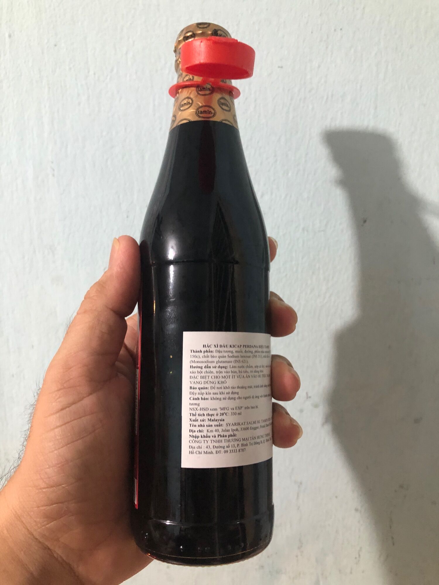 Hắc xì dầu Kicap Perdana chai 330ml