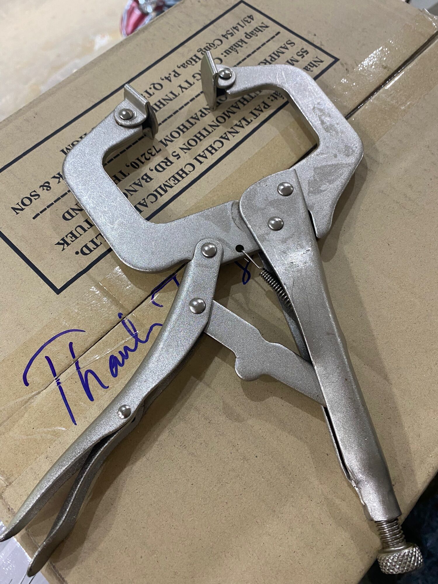 Kìm Chết Chữ C độ mở 11 inch