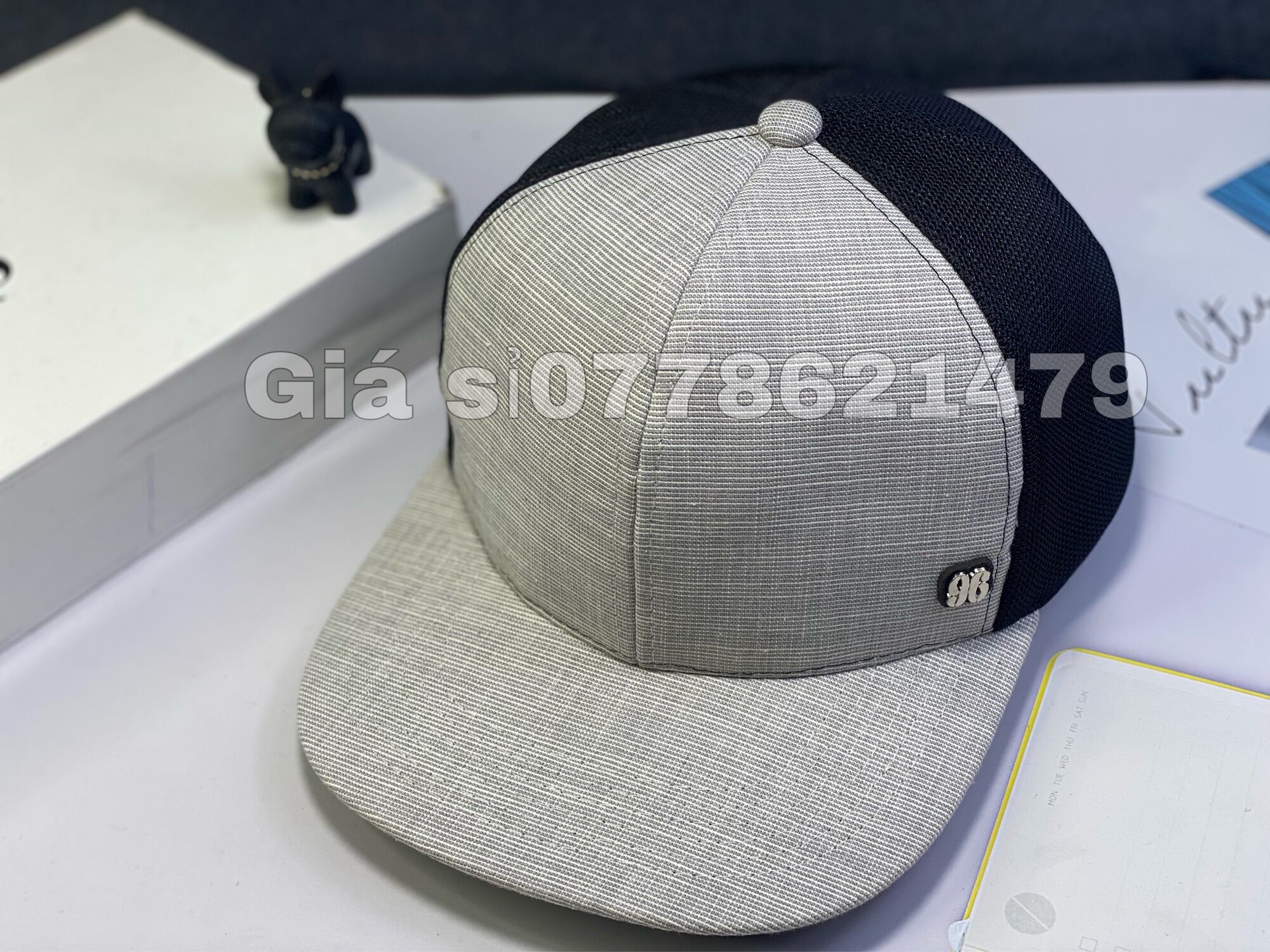 [HCM]Nón kết snapback vá lưới sắt 96 nam
