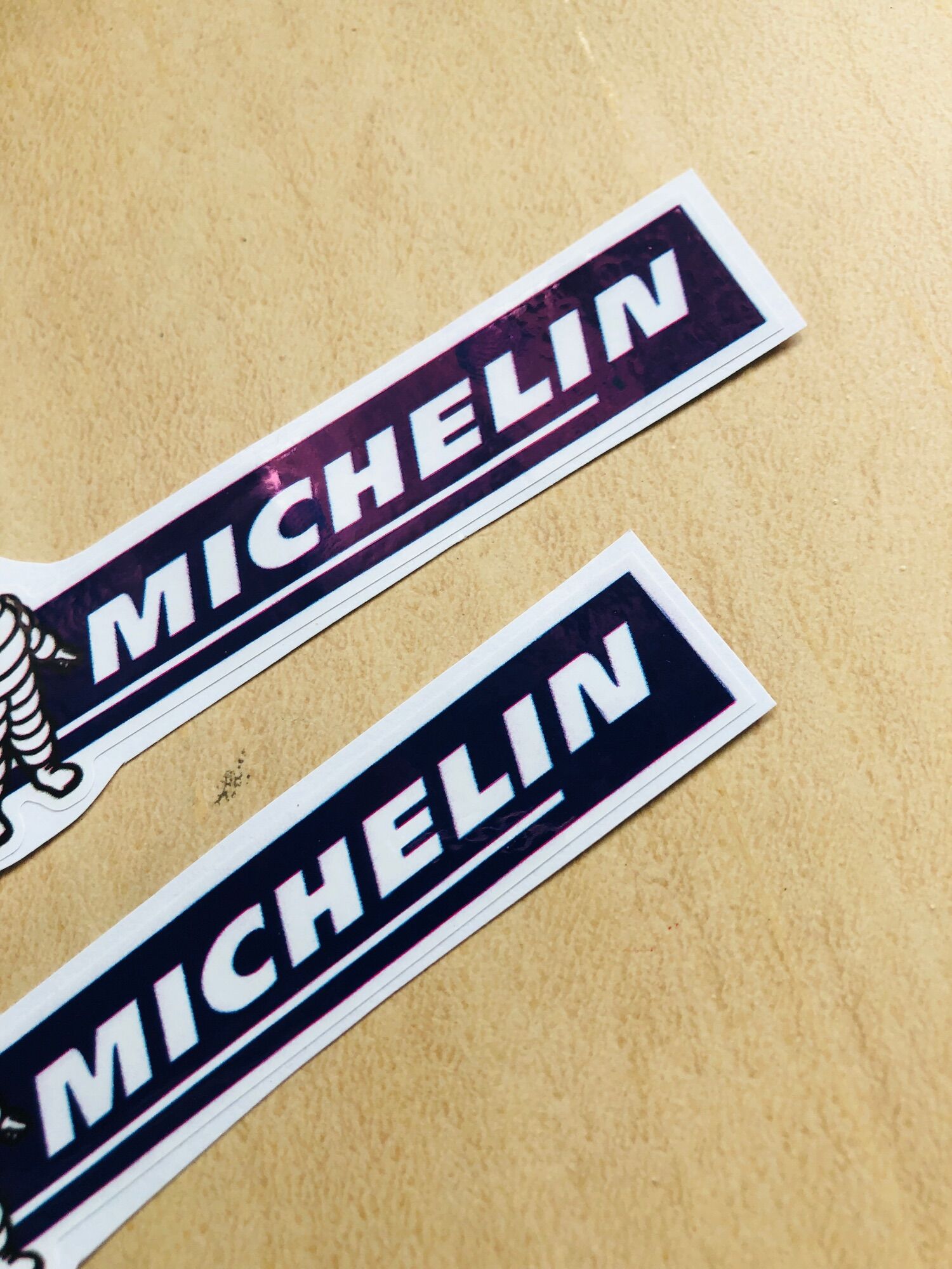 CẶP MECHELIN XANH DECAL IN