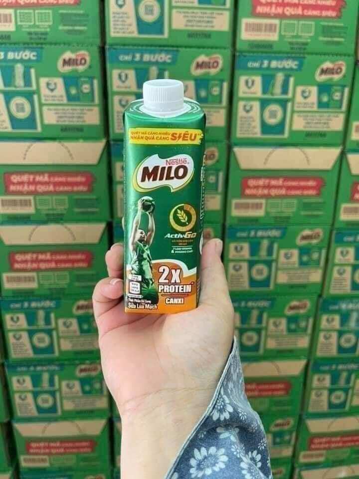 Sữa milo nắp vặn 210ml (thùng 24 hộp *210ml)