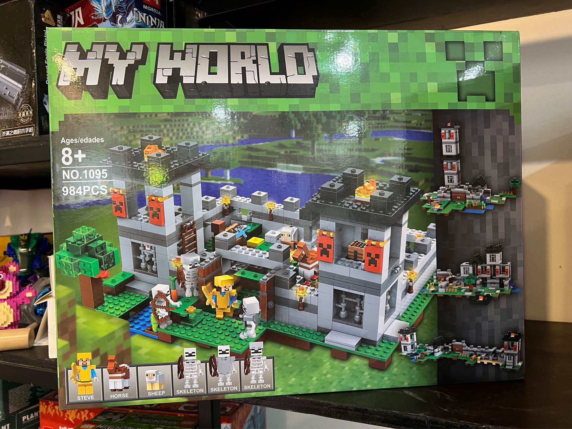 Bộ lắp ráp xếp hình My World Mine.craff