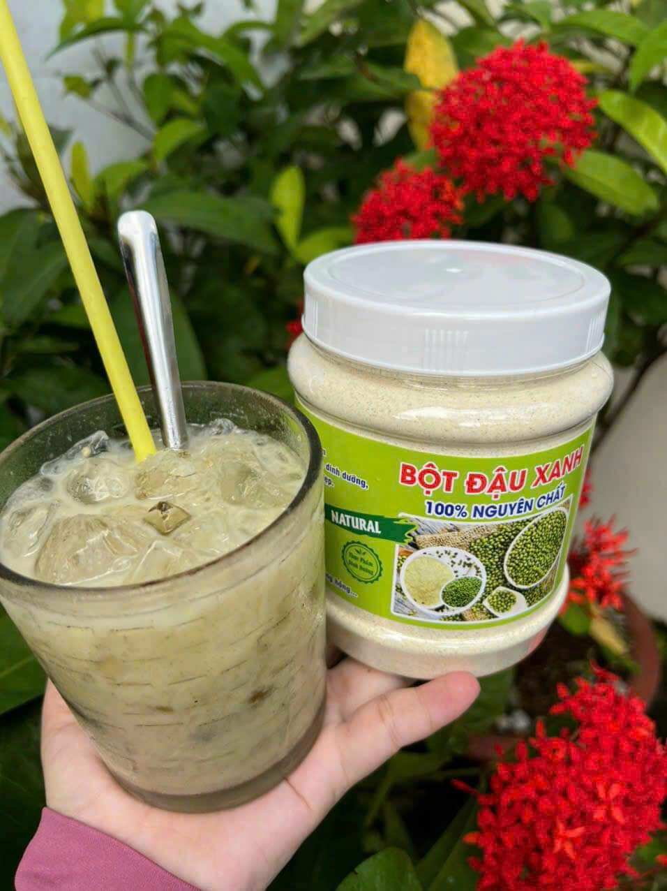 Bột đậu xanh hộp 500g