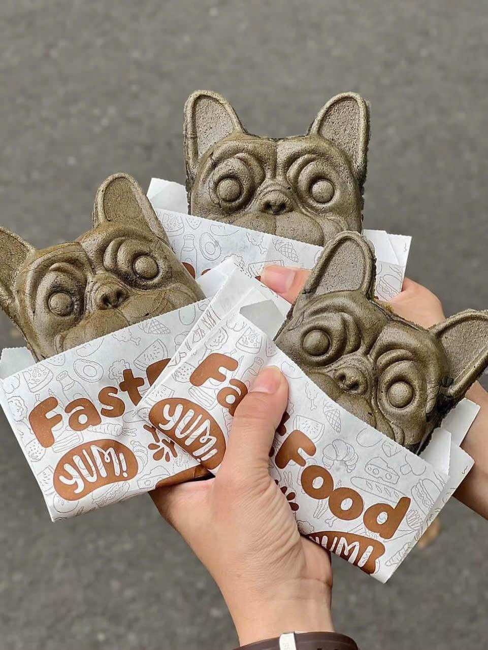 Túi đựng bánh đồng xu, bánh cá, hotdogs, khoai chiên,...
