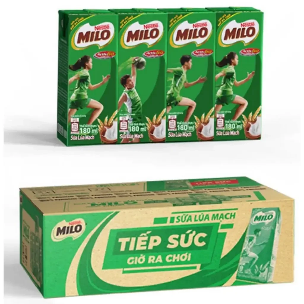 Thùng 48hộp sữa Nestle MiLo loại 180ml