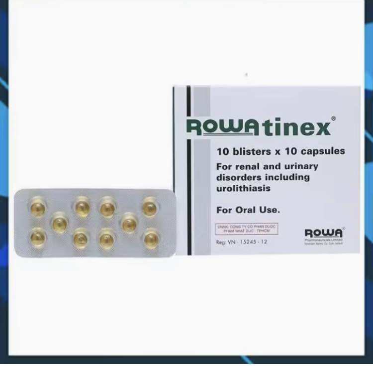 Rowatinex hộp 100 viên ,viên tan sỏi thận, sỏi mật