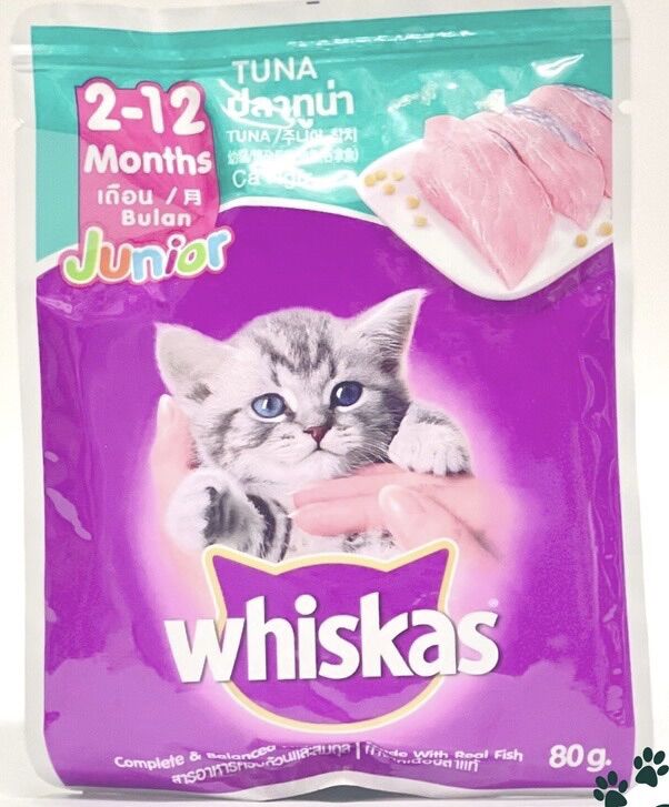 24 GÓI PATE THỨC ĂN MÈO WHISKAS