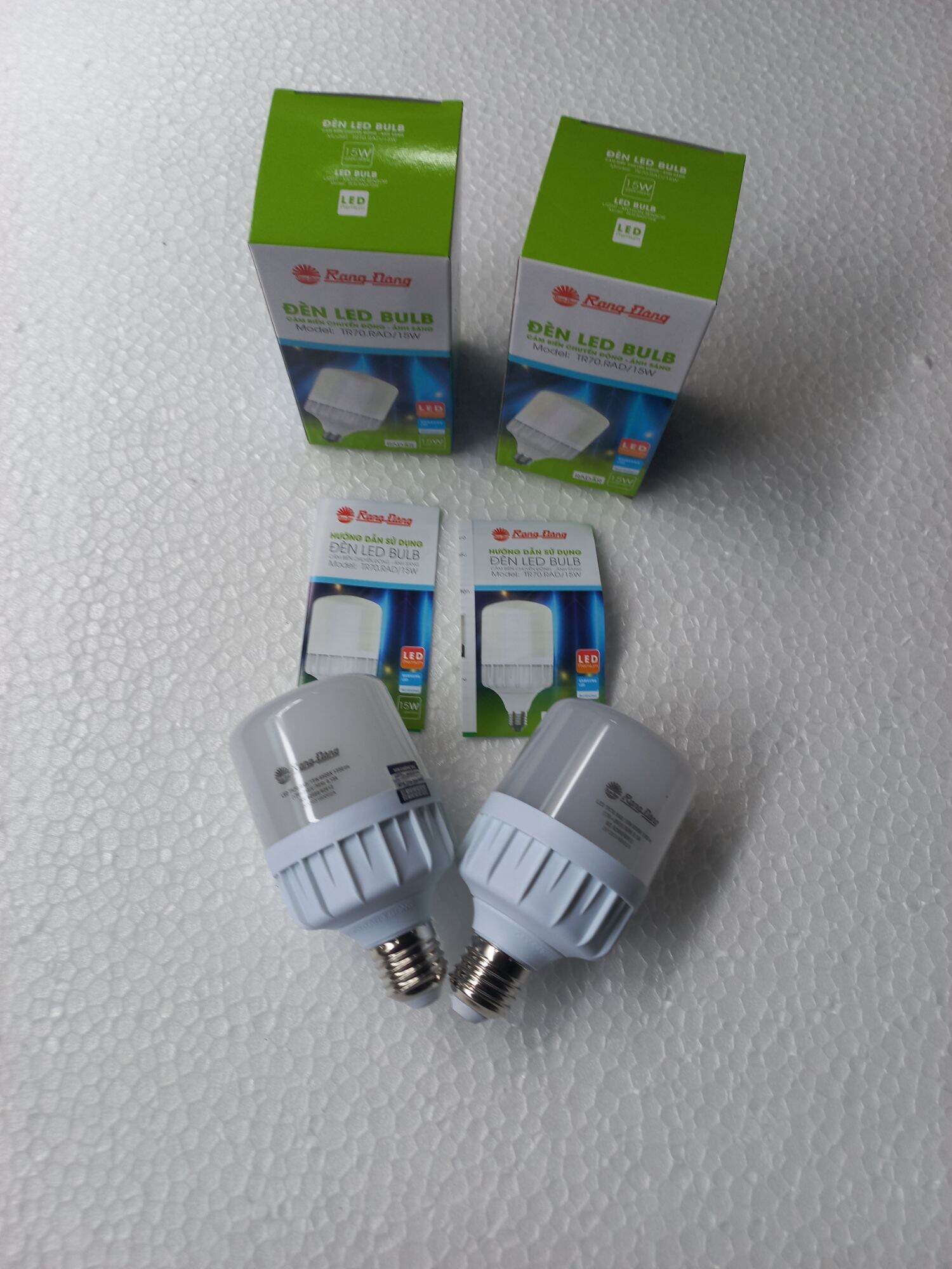 Bóng led đèn cảm biến chuyển động Rạng Đông 15W