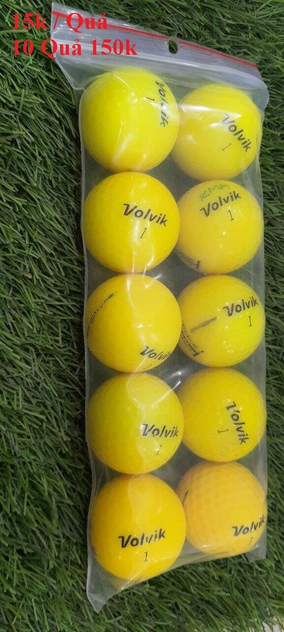10 bóng golf volvik cũ độ mới 90% đến 95%