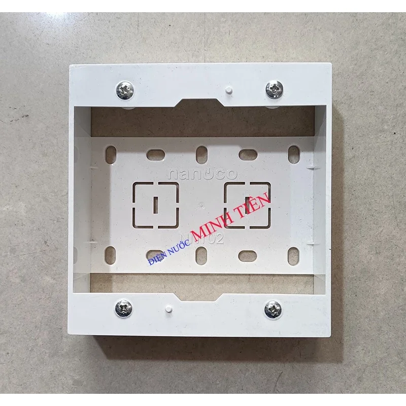 Hộp đế nổi đơn, đế nổi đôi nanoco nn101, nn102