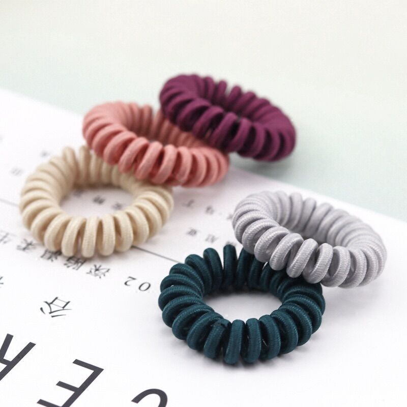 [HCM] Set 10 Cột Tóc Lò Xo