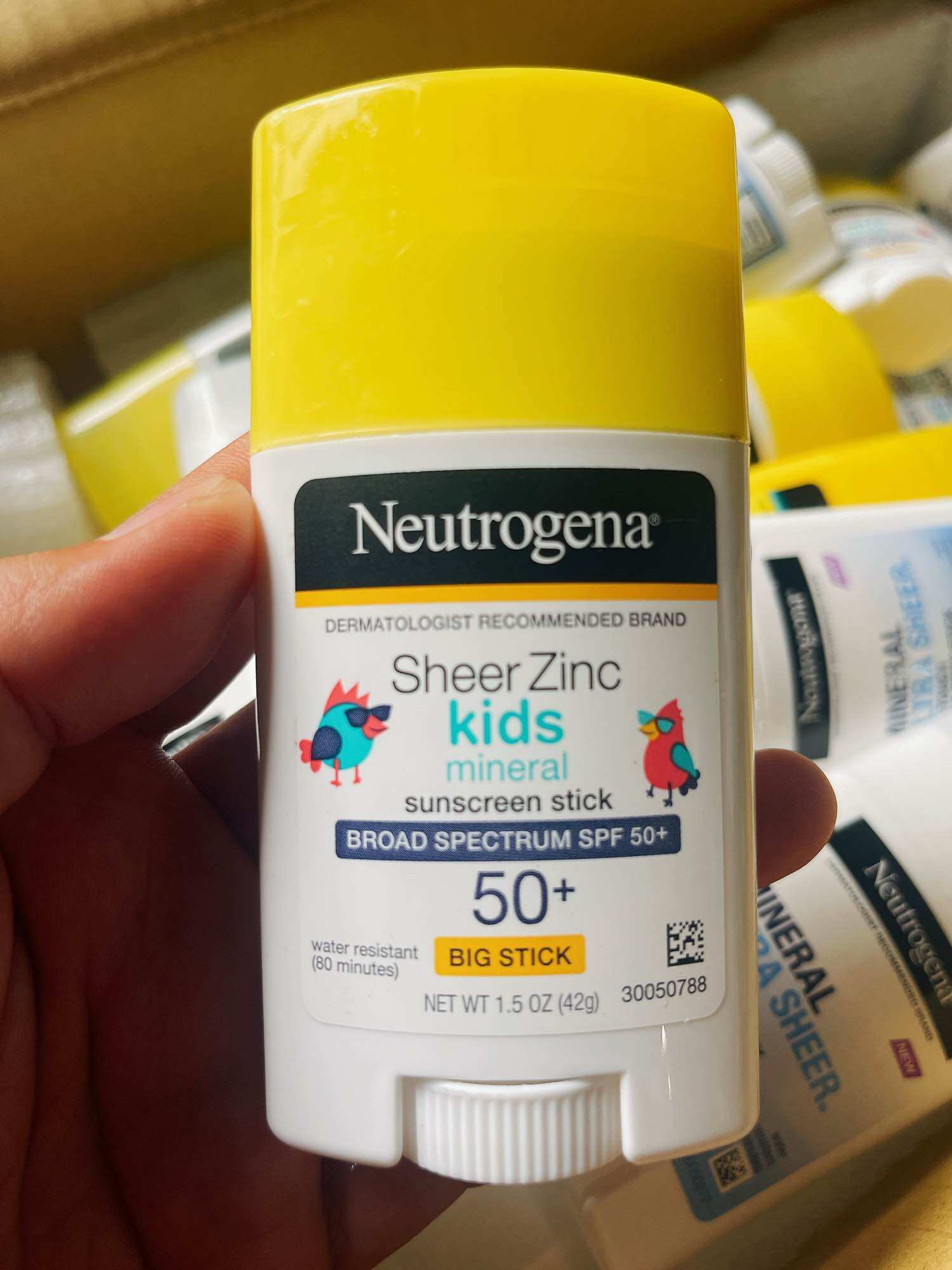 [USA Official] Sáp Chống Nắng Trẻ Em Neutrogena ZinC Kids SPF 50(42g)