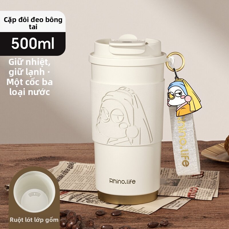 Portable Thermal Insulation Ceramic Mug - 7