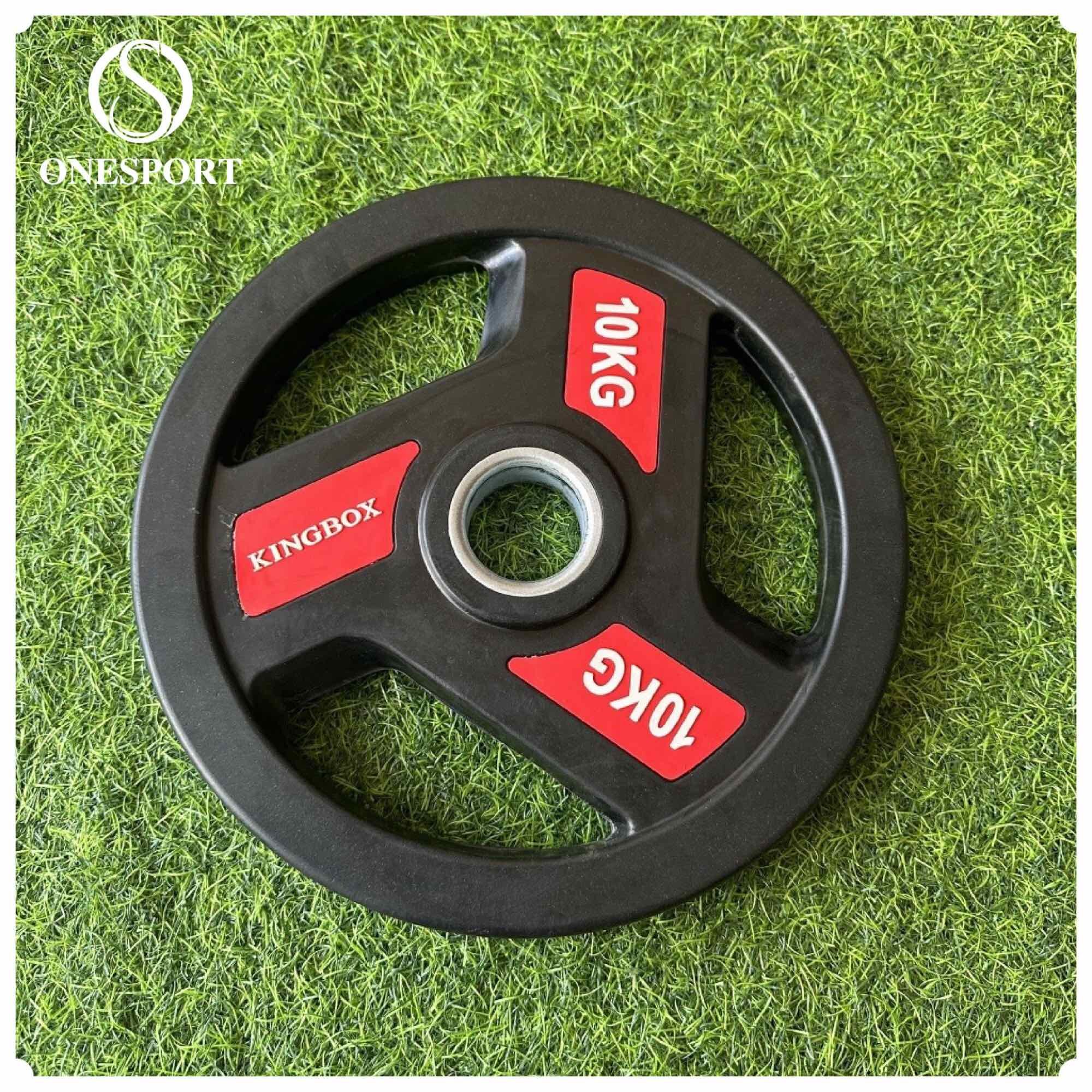 Tạ đĩa cao su 2.5kg - 20kg/ 1 bánh kingbox
