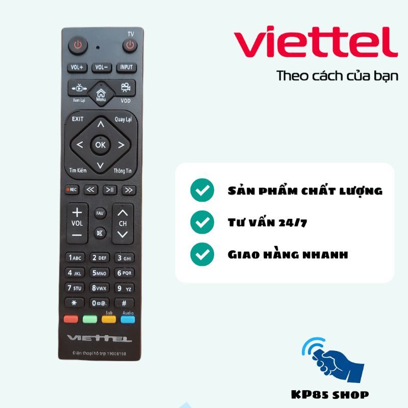 Điều khiển đầu Viettel