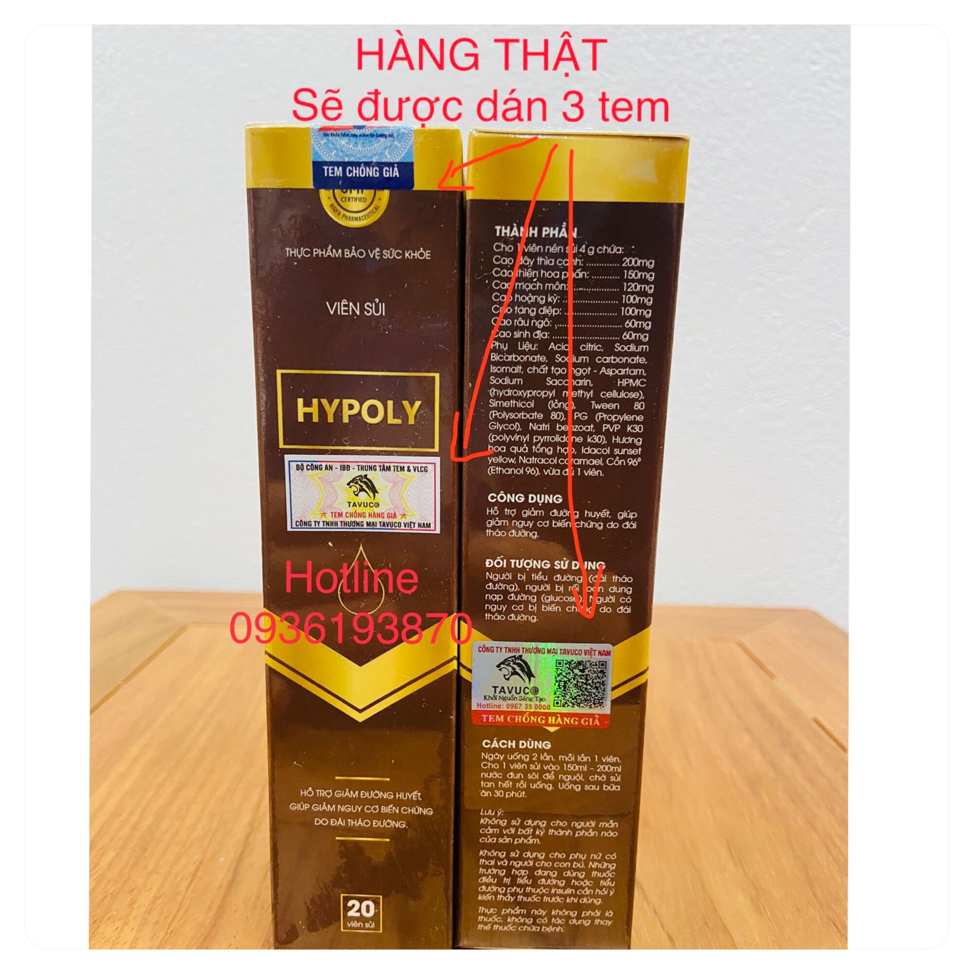 VIÊN SỦI HYPOLY